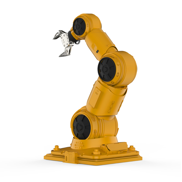 Double robot single rotation positioner